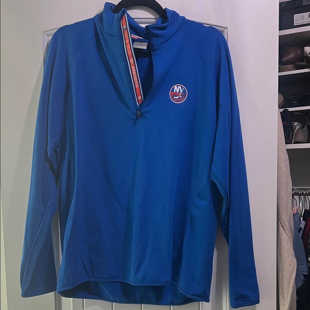 NY islanders men’s quarter zip medium